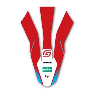 grafica parafango anteriore gasgas shade blue