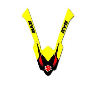 grafica parafango anteriore suzuki yellow edge