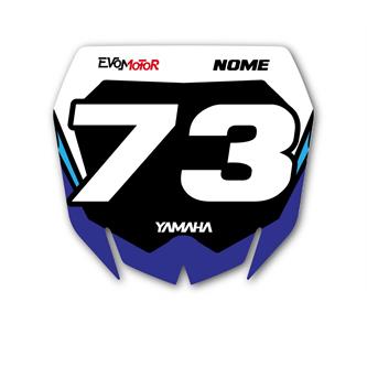 grafica tabella portanumero yamaha blue dream