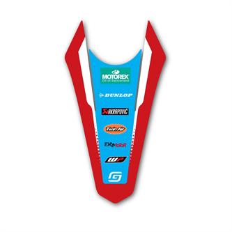 grafica parafango posteriore gasgas shade blue