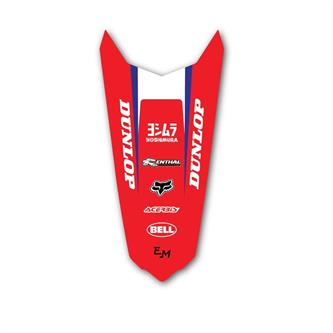 grafica parafango posteriore honda red scratch