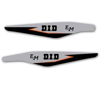 adesivi forcellone ktm orange flakes