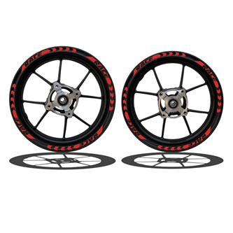 grafica fastest team cerchio vmc 3 fori 4 fori rossa