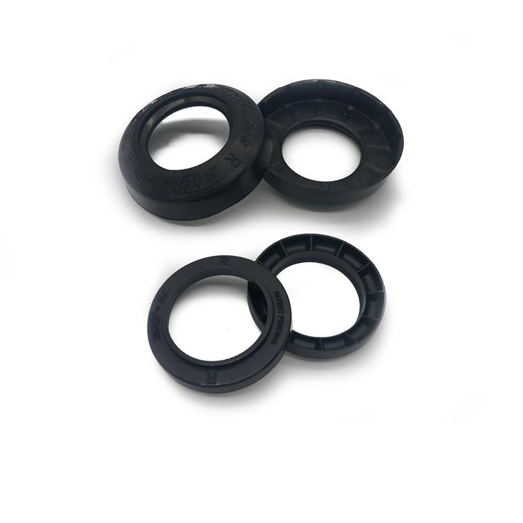 Protezione cuscinetto ruota Racecap System Husqvarna 350 FE (2014-2026) Nero anteriori