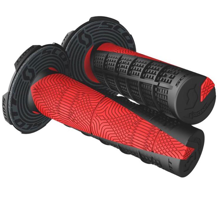 Manopole enduro Scott Deuce Nero Rosso