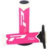 Manopole enduro Pro Grip triple density 788 Bianco rosa fluo in Manubrio e comandi