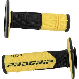 manopole enduro pro grip 801 nere gialle