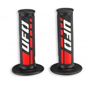 manopole motocross ufo trax rosse