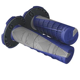 manopole motocross scott deuce blu grigio