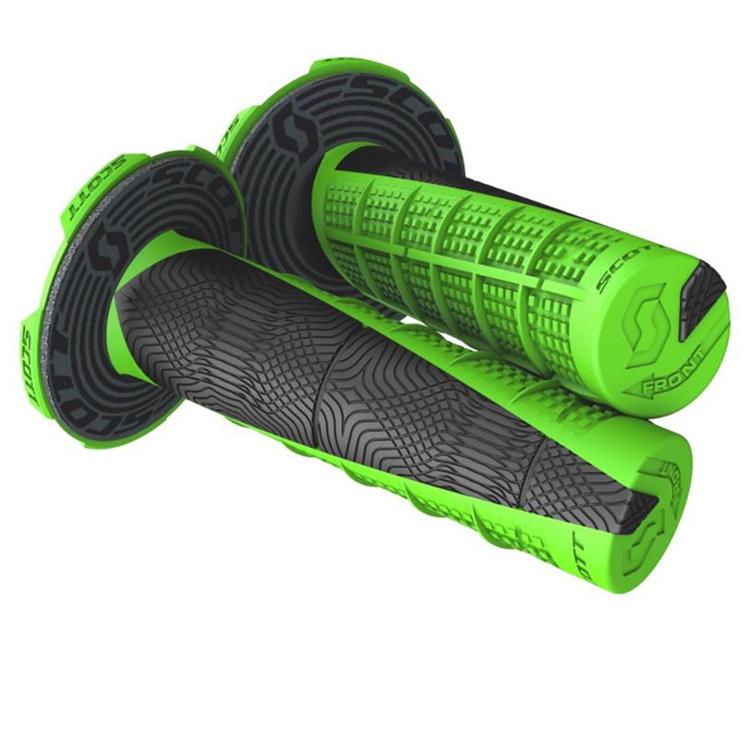 Manopole motocross Scott Deuce Verde Nero