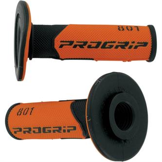 manopole motocross pro grip 801 nere arancione