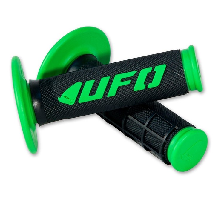 Manopole motard UFO Challenger Verde