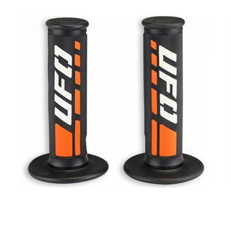 manopole motard ufo trax arancio