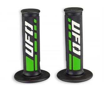 manopole motard ufo trax verde