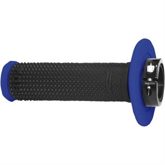 manopole motard pro grip lock on 708 nero blu