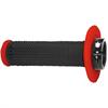 Manopole motard Pro Grip Lock-On 708 Nero Rosso in Manubrio e parti Motard
