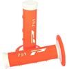 Manopole motard Pro Grip 791 Bianco Arancione fluo in Manubrio e parti Motard
