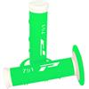 Manopole motard Pro Grip 791 bianco/verde fluo in Manubrio e parti Motard