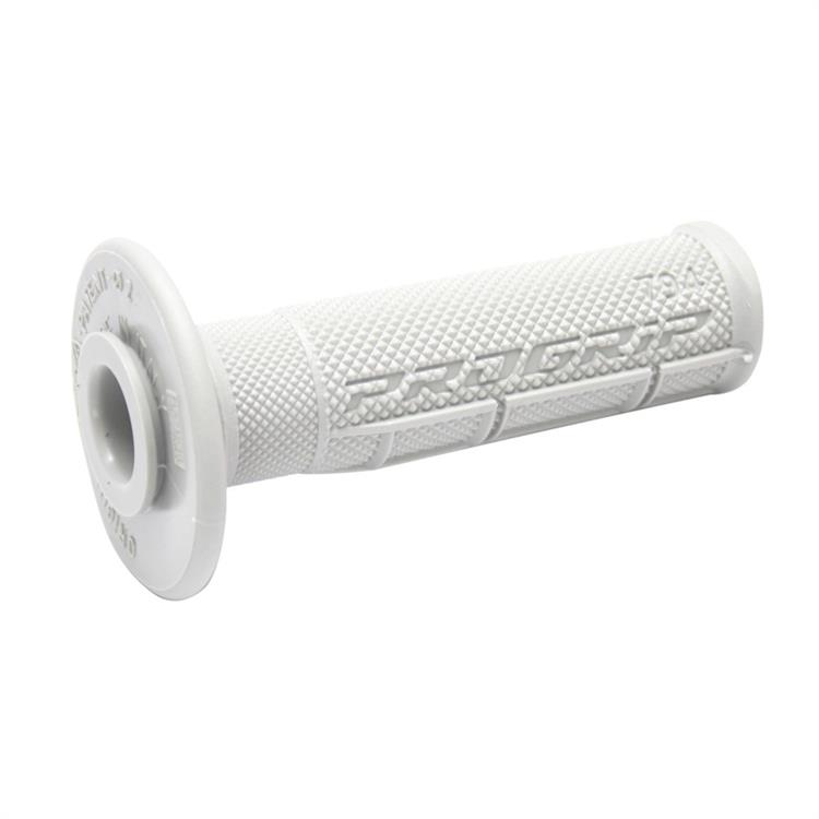 Manopole motard Pro Grip 794 Soft Touch bianche