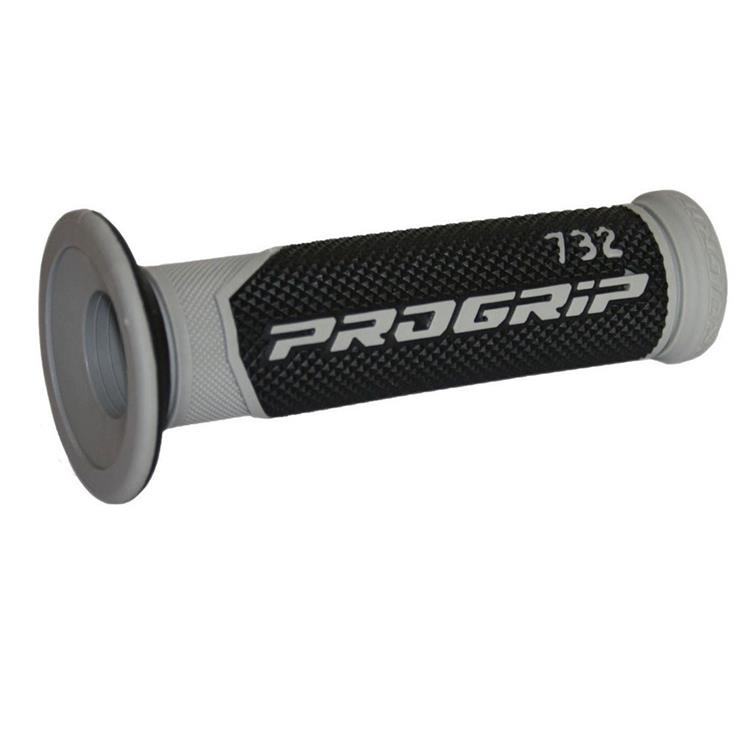 Manopole motard Pro Grip Road 732 Grigio Open End