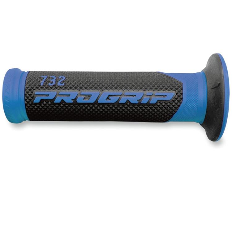 Manopole motard Pro Grip Road 732 Blu Open End