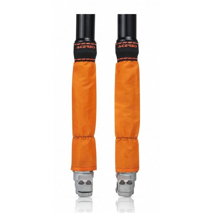 Calze protezione forcelle enduro Acerbis Z-Mud Arancione