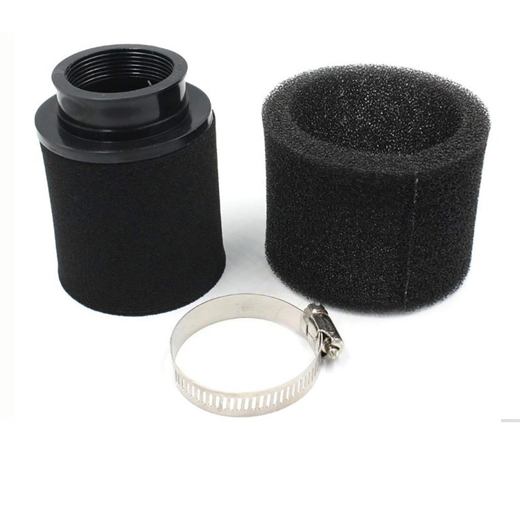 Filtro Aria pit bike 38 mm dritto Nero