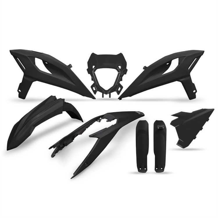 Kit plastiche Beta RR 350 (2025-2026) - colore nero