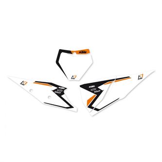 adesivi portanumero ktm 450 exc f 2020 2023