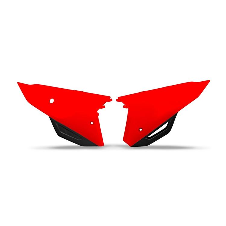Fianchetti portanumero Honda CRF 250 RX (2022-2024) Rosso