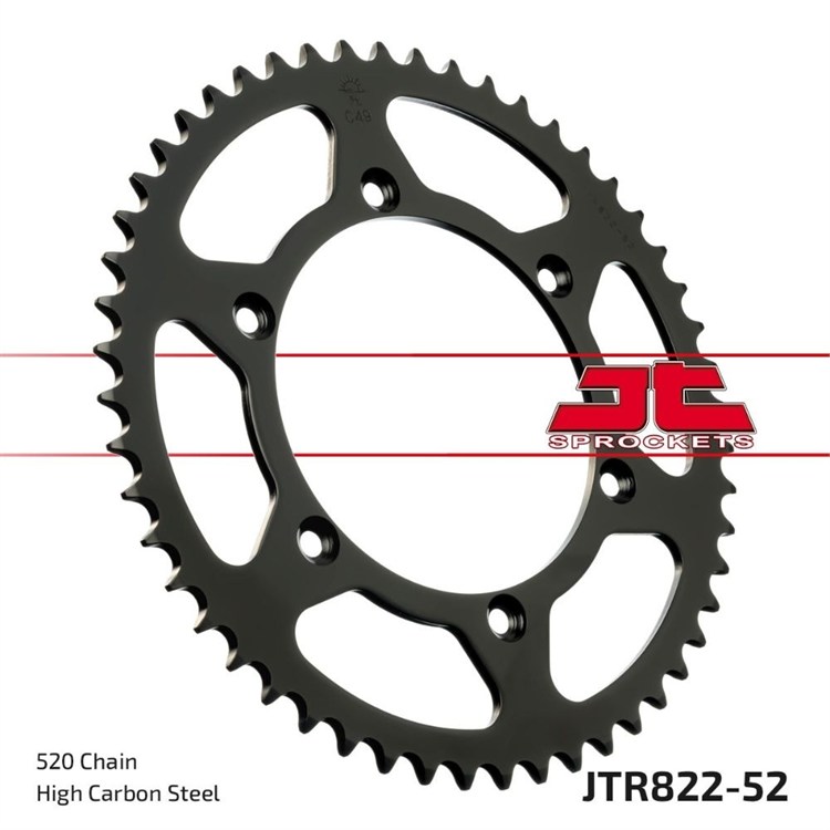 Corona JT acciaio Rieju 250 MR (2021-2025) 52 denti