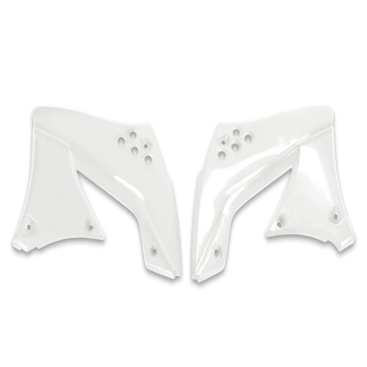 Convogliatori radiatore Kawasaki KX 450 F (2009-2011) bianchi