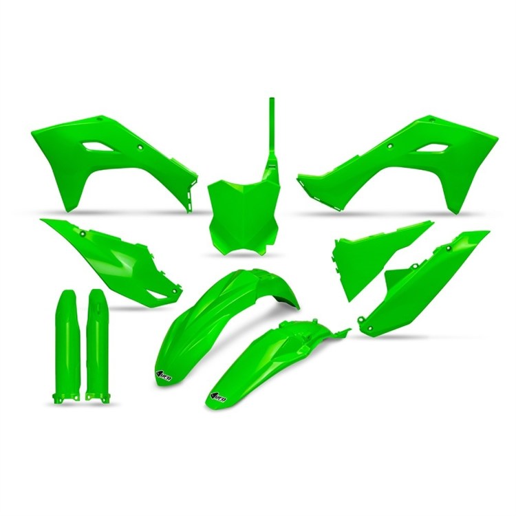 Kit plastiche Kawasaki KX 450 F (2024-2026) - colore verde fluo