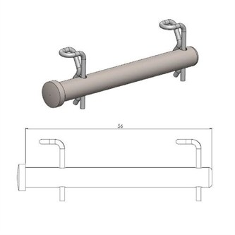perno scorrimento triumph tf 250 x 2024 2025 pinza anteriore