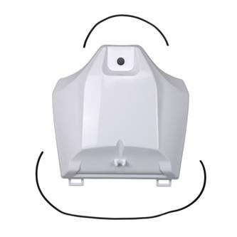 coperchio cassa filtro yamaha yz 450 f 2018 2022 bianco