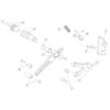 Supporto pompa freno posteriore originale Ohvale GP0 EVO 110 4 Marce (2025)  in Ohvale
