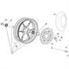 Disco freno anteriore flottante 230 mm originale Ohvale GP2 (2021-2025)  in Ohvale