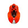Casco Moto Cross JUST1 J18 PULSAR Arancio Bianco Nero - Lucido in Attrezzature e Accessori