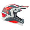 Casco Moto Cross Bambino ACERBIS JUNIOR IMPACT Rosso Grigio - Opaco in Attrezzature e Accessori