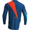 Maglia Cross Adulto THOR SECTOR EDGE Blu Arancio in Attrezzature e Accessori
