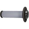 Manopole motard Pro Grip Lock-On 708 Grigio Nero in Motard