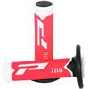 Manopole motard Pro Grip triple density 788 Bianco Rosso in Motard