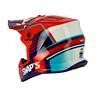Casco Moto Cross Bambino Swaps S886 Rock'it Rosso in Attrezzature e Accessori