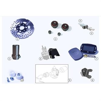 cruscotto alfano 7 originale ohvale gp0 evo 22 25