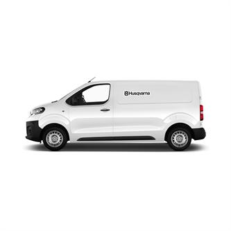 adesivo furgone husqvarna