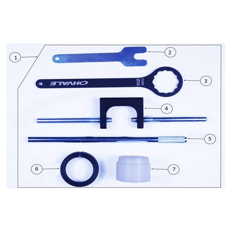 Attrezzo allunga stelo pompante originale Ohvale GP2 (2021-2025) Racing