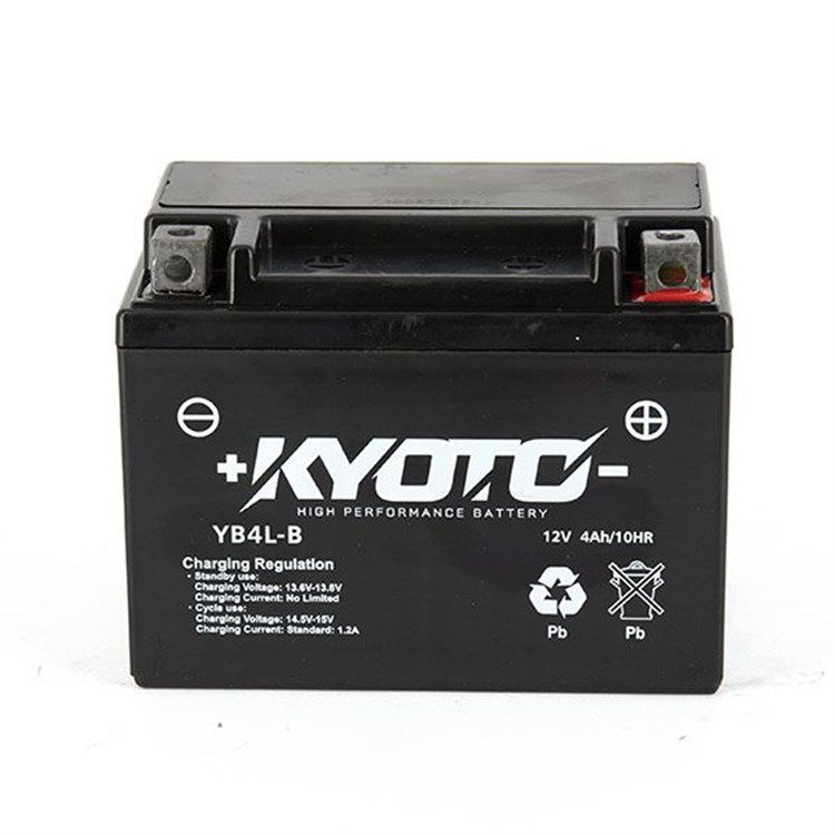 Batteria Kyoto GB4LB SLA APRILIA RX 4 [KKA01] 50cc (2018-2020) [Yuasa YB4L-B]