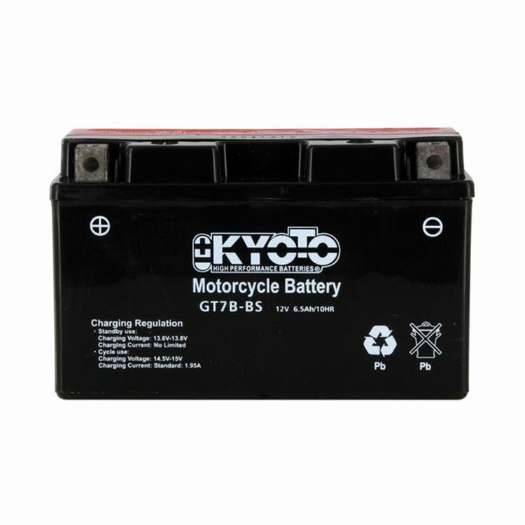 Batteria Kyoto GT7BBS YAMAHA HW Xenter [SG231] 150cc (2012-2016) [Yuasa code YT7B-BS]