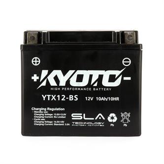 batteria kyoto gtx12bs sla suzuki lt f quadrunner 4x4 fxfyfk1fk2 250cc 1999 2002 yuasa code ytx12 bs