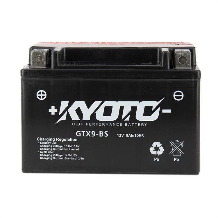 Batteria Kyoto GTX9BS AGM ADLY S Sport ATV 4T 150cc 2004-2009 (Yuasa code YTX9-BS)